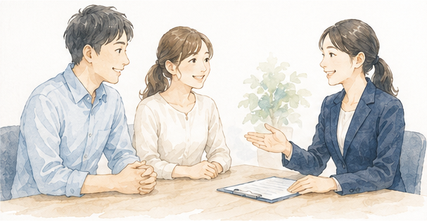 会社設立のご相談イラスト