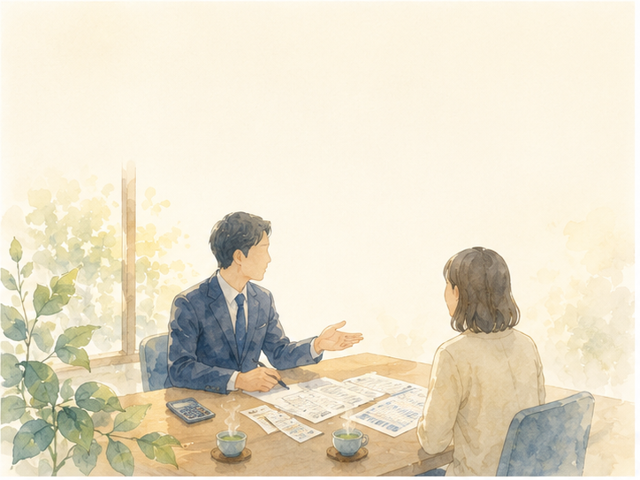 任意整理のご相談イラスト