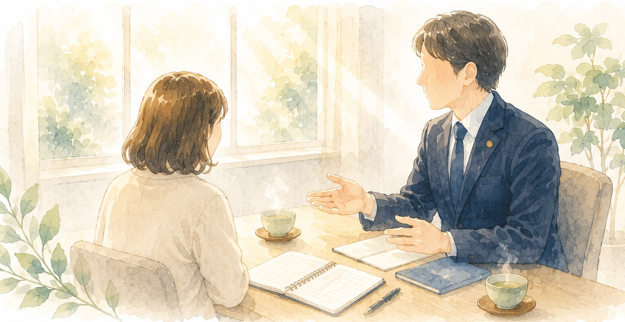 借金問題のご相談イラスト