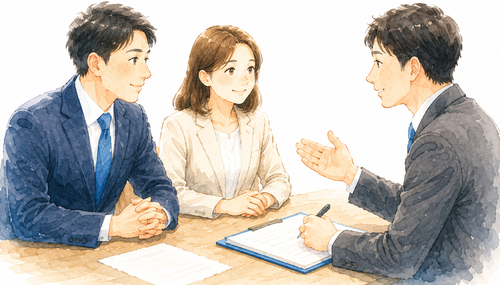 法人登記の相談イラスト